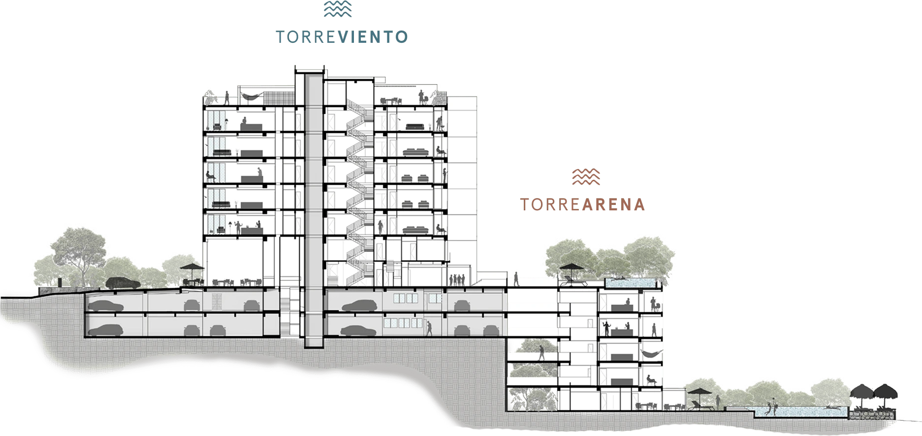 Vista Lateral - Punta Recife